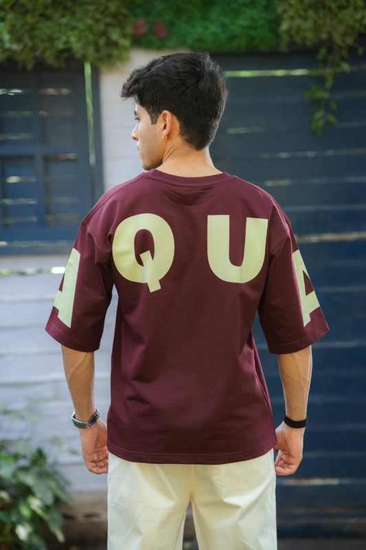 “A-to-A” Maroon Graphic Tee