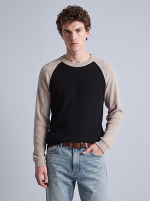 Onyx Raglan Ribbed Tee
