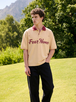 Herbal Cotton Contrast Collar branding Polo