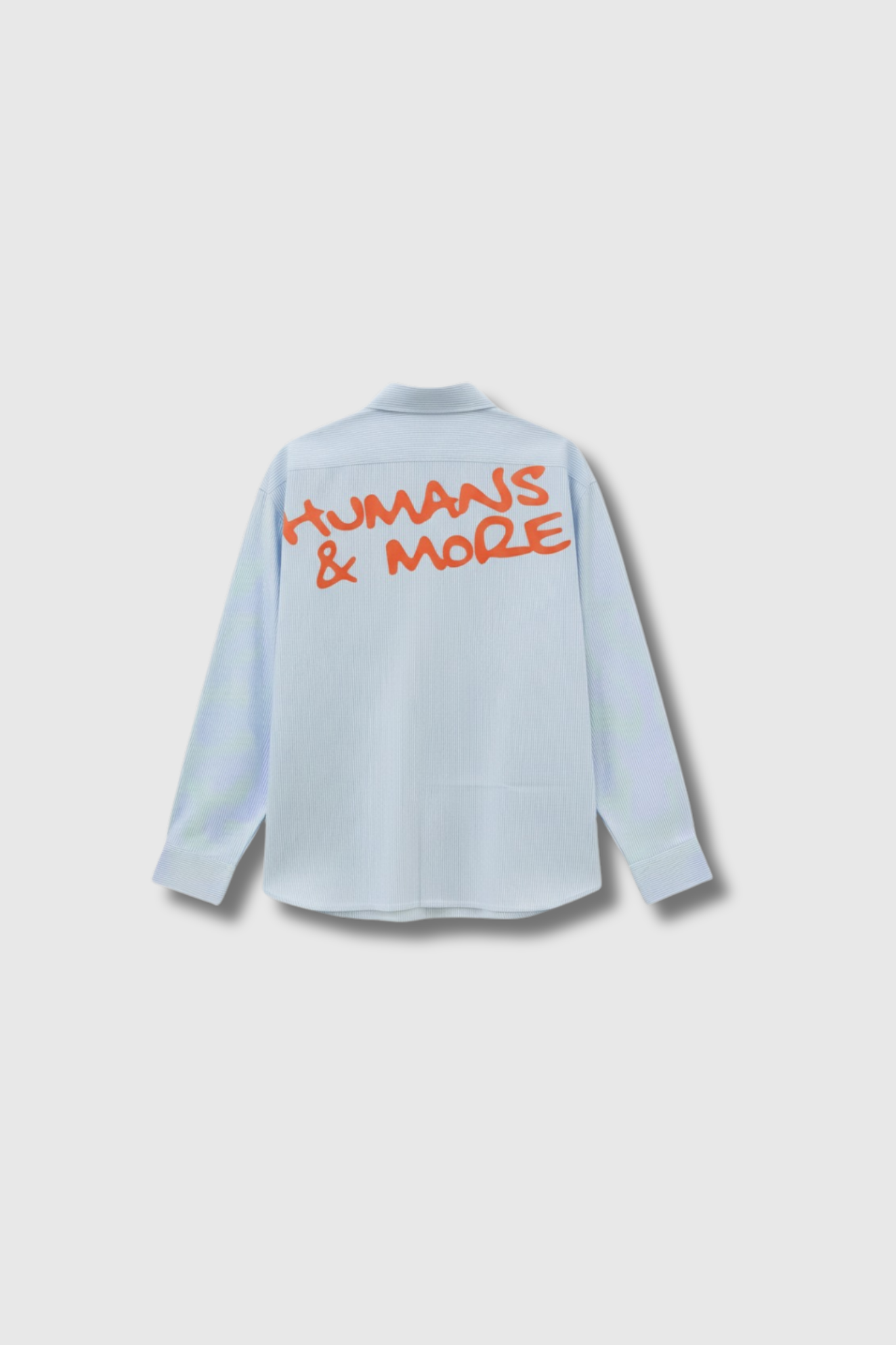 Blu (Skin Cotton Oversized Stripe boxy fit Shirt)