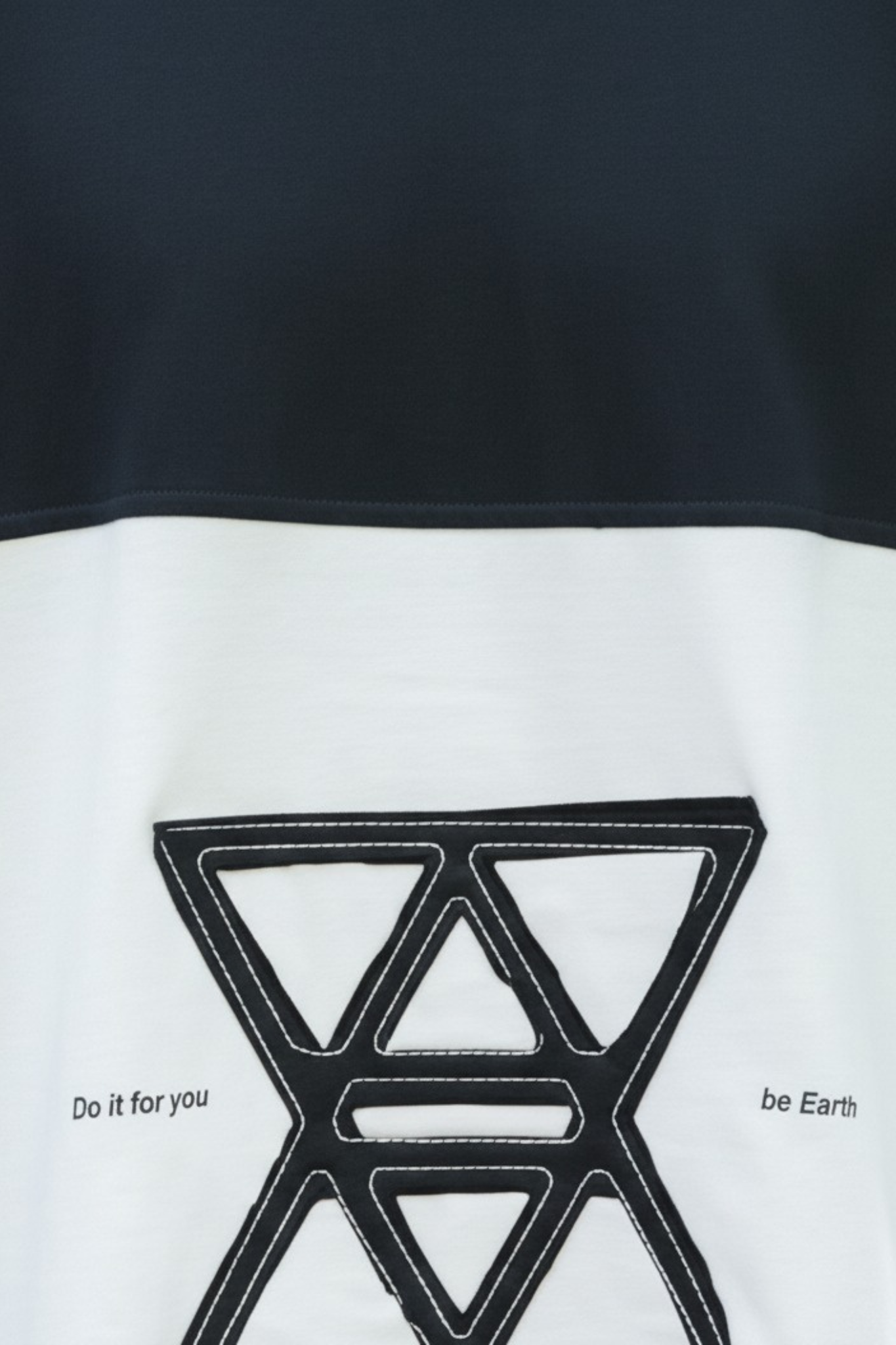 Two-Panel Minimal Branding boxy Tee