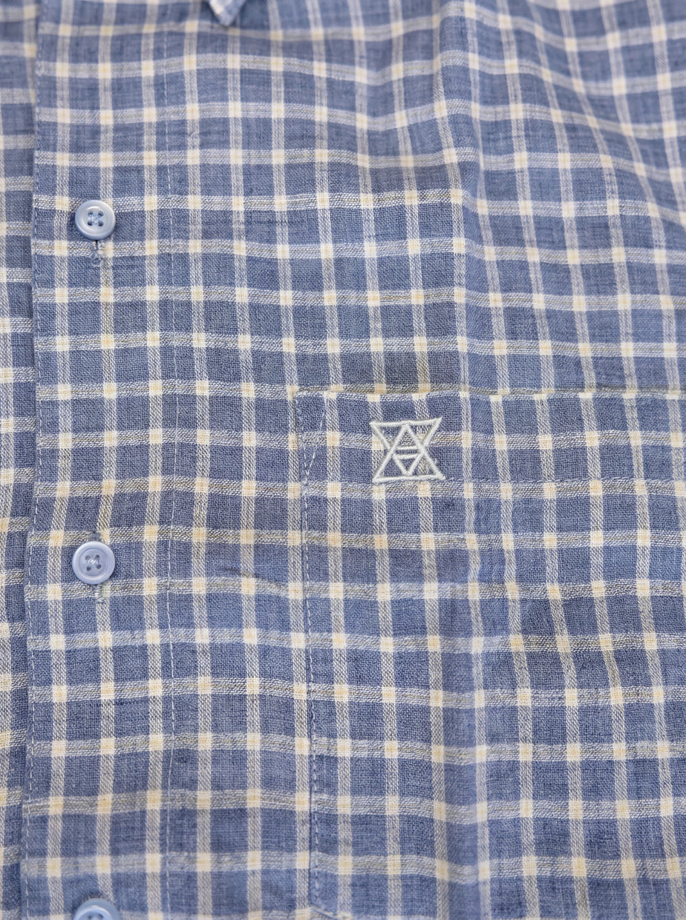 Aqua Trail Check Camp Shirt