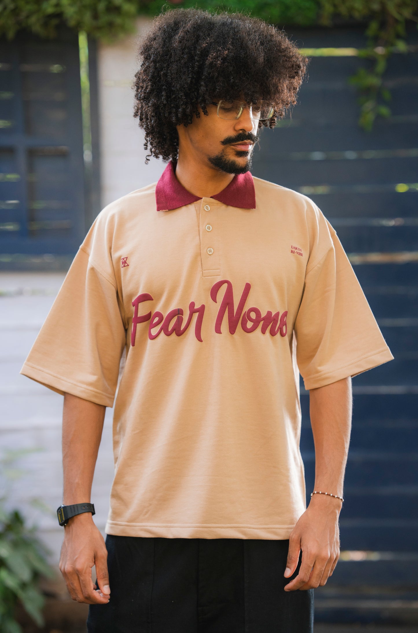 Herbal Cotton Contrast Collar branding Polo