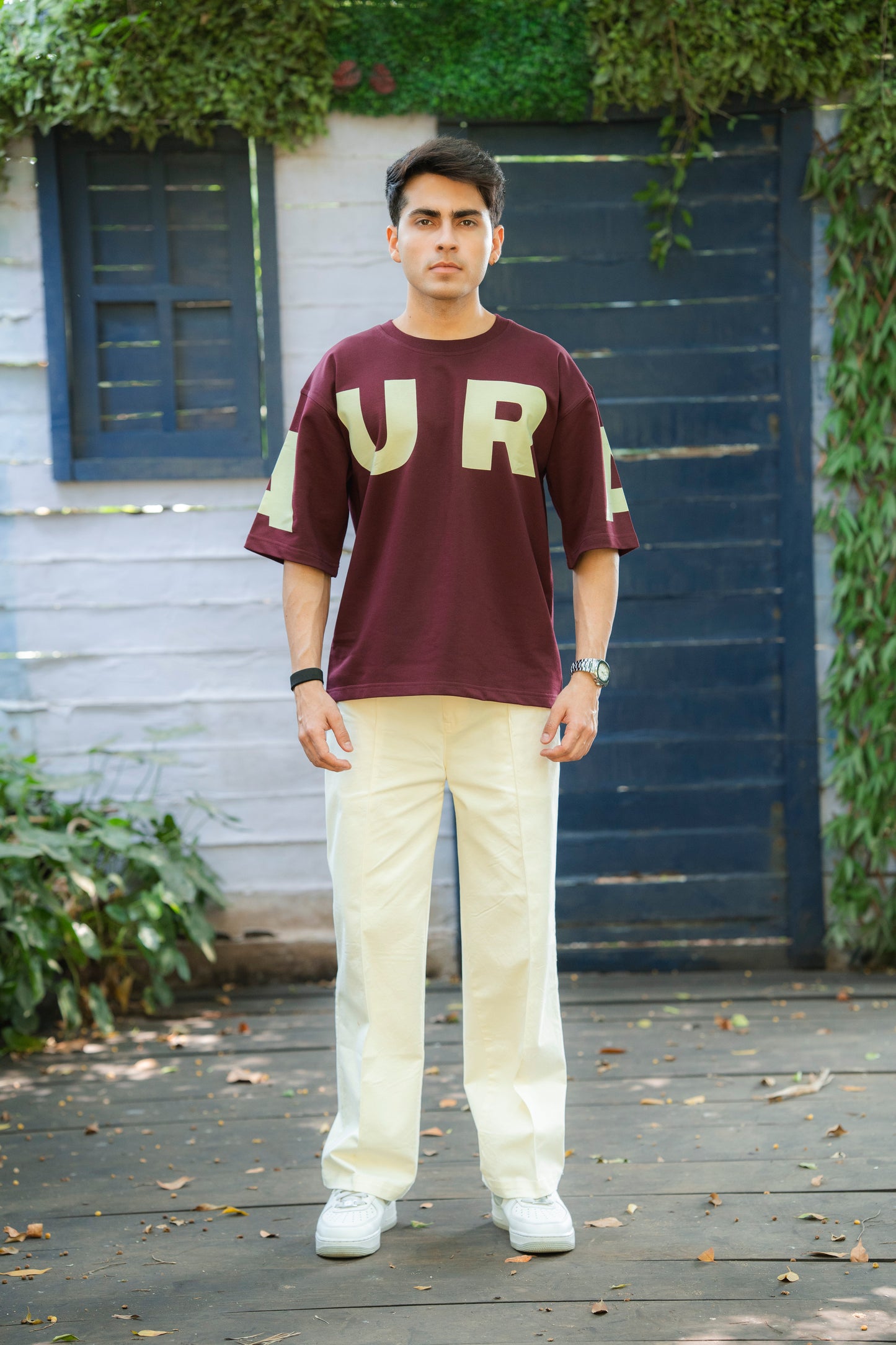 “A-to-A” Maroon Graphic Tee