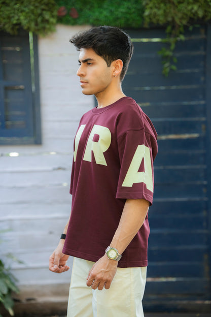 “A-to-A” Maroon Graphic Tee