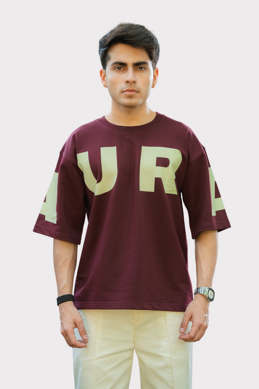 “A-to-A” Maroon Graphic Tee