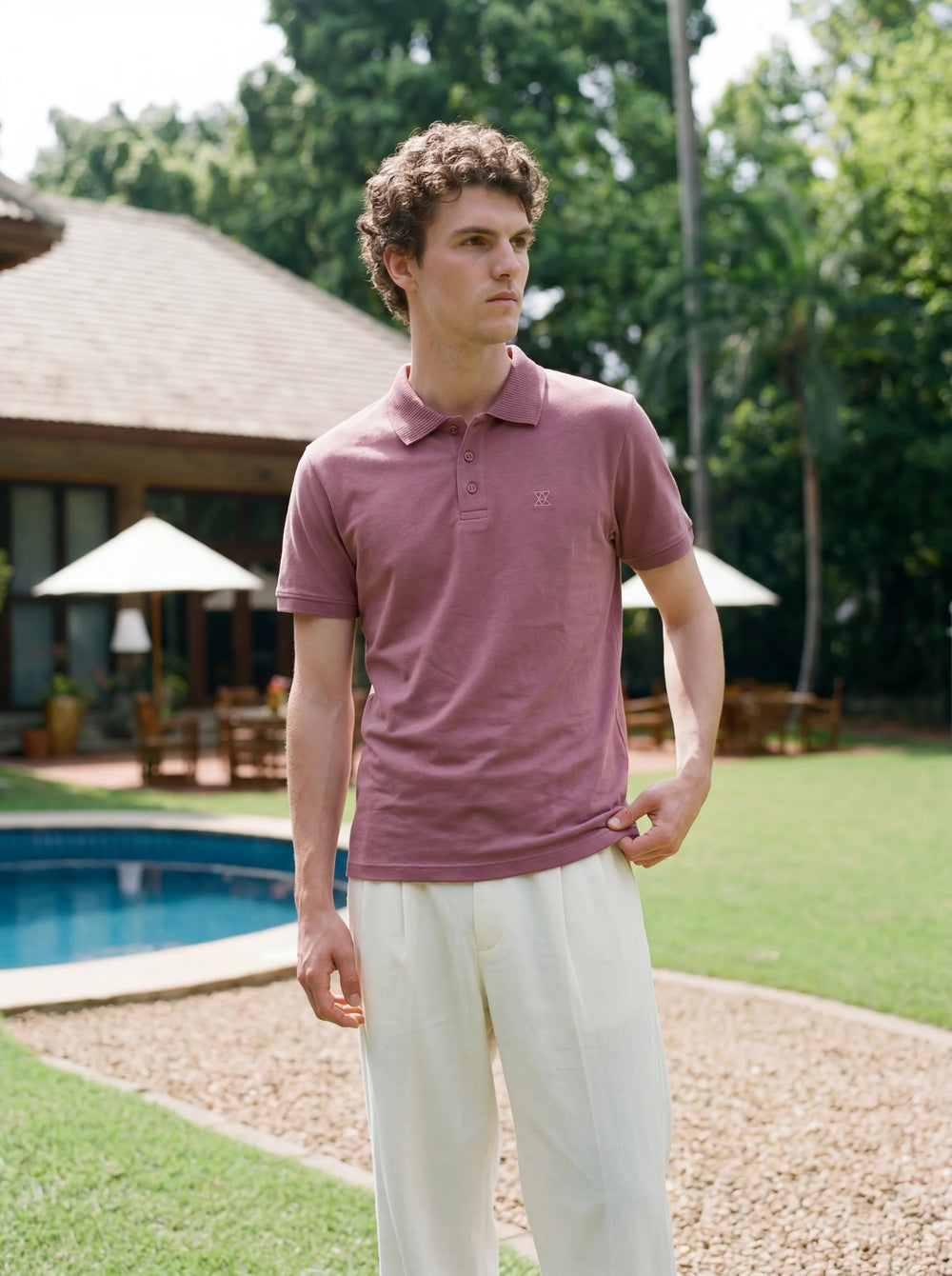 Poolside Retreat Polo
