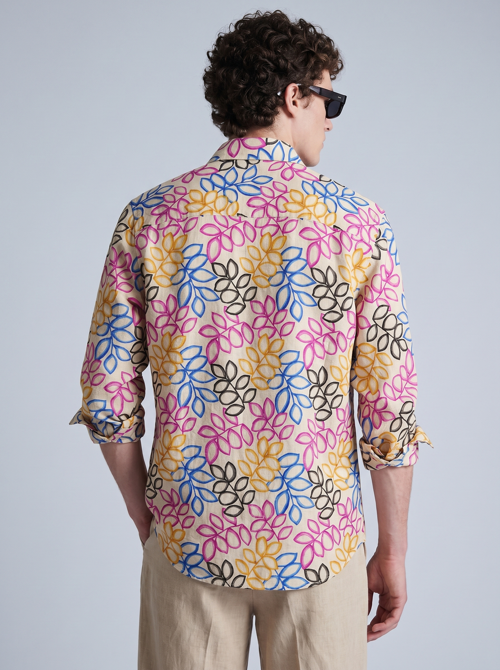 Riviera Garden Linen Shirt