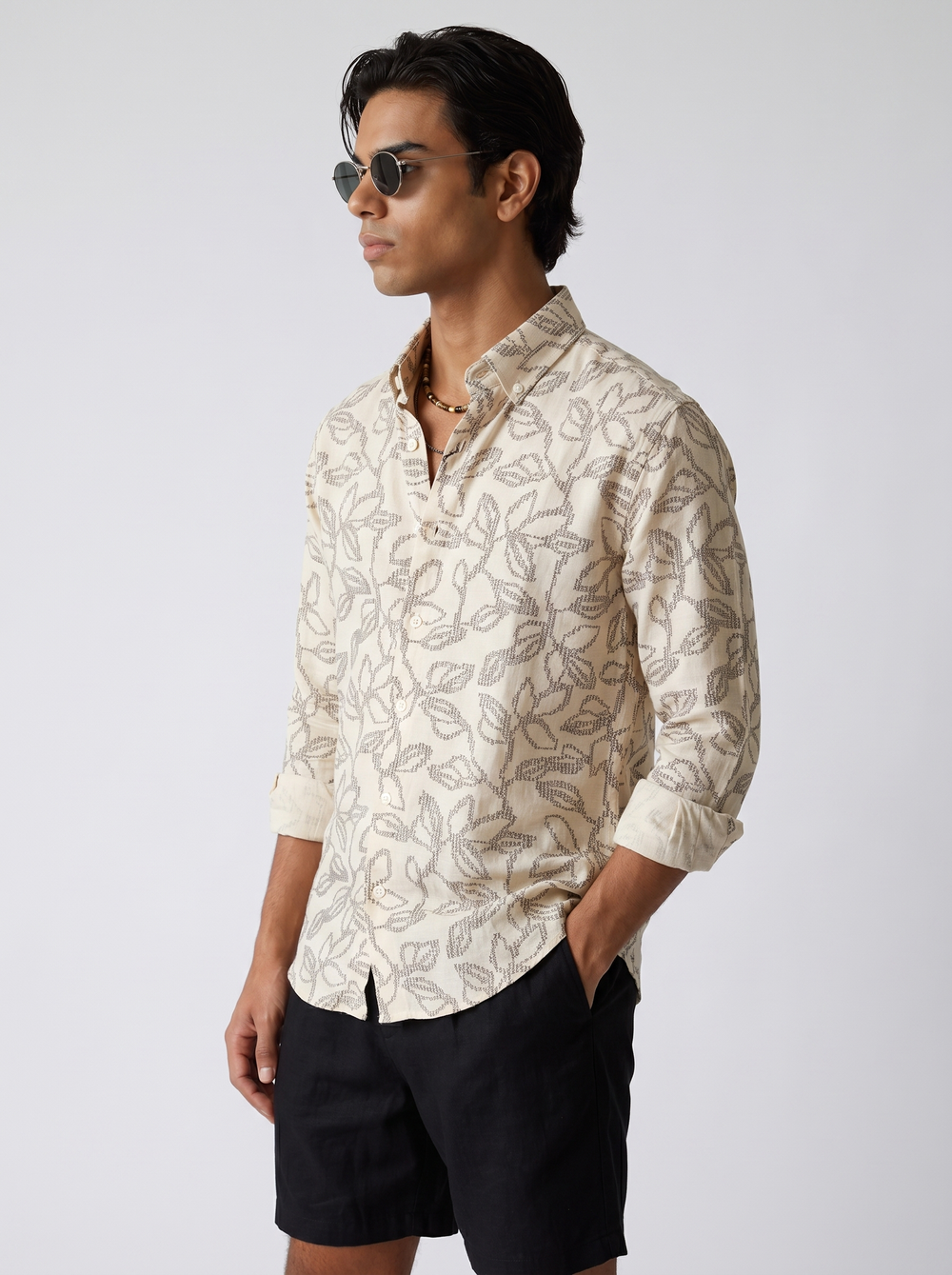 Sketch Leaf Shirt