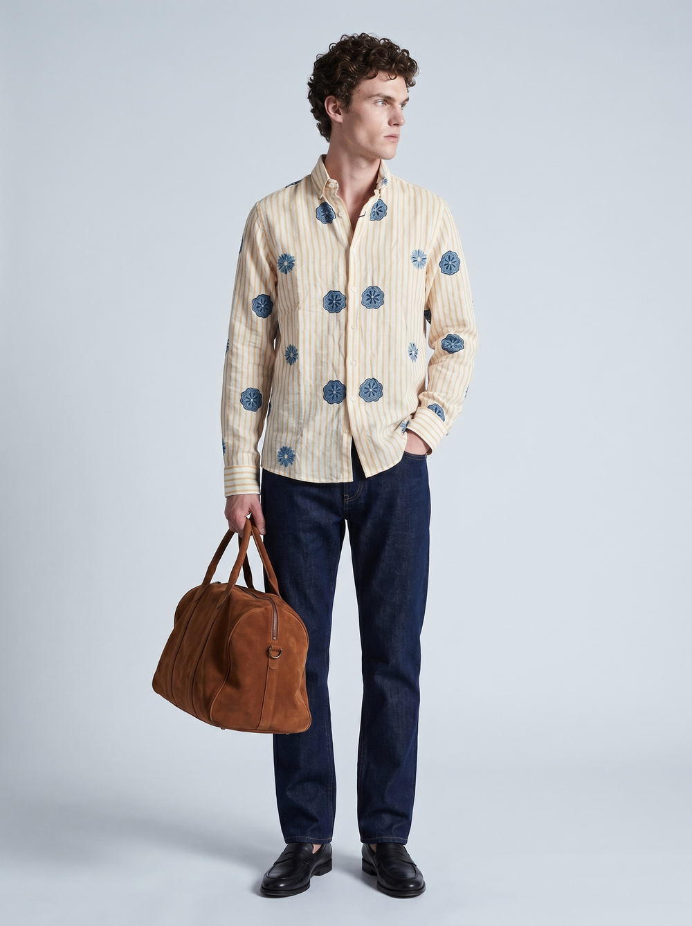 Bluebloom Stripe Shirt