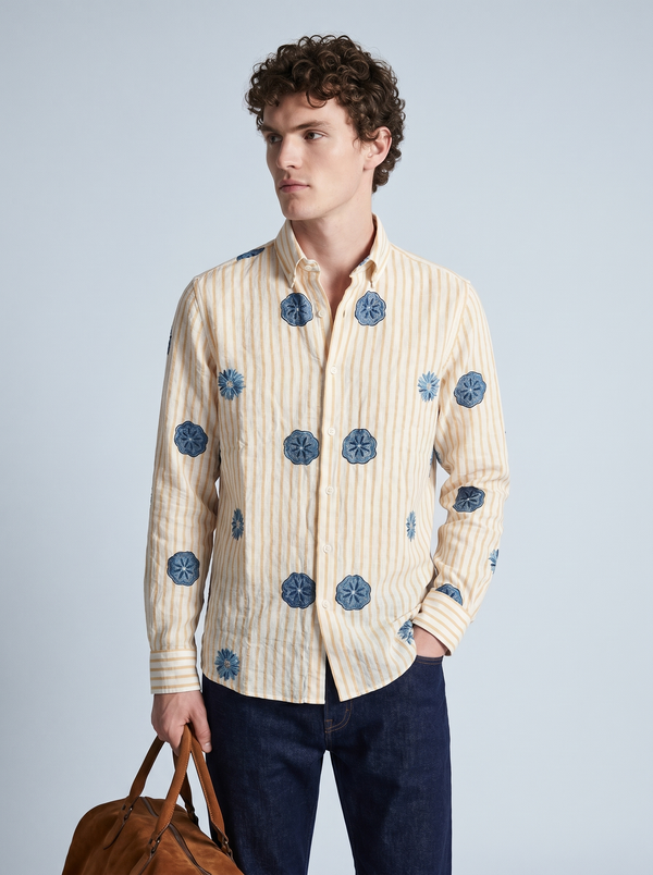 Bluebloom Stripe Shirt