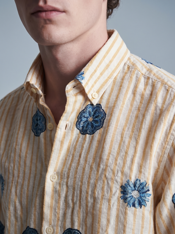 Bluebloom Stripe Shirt