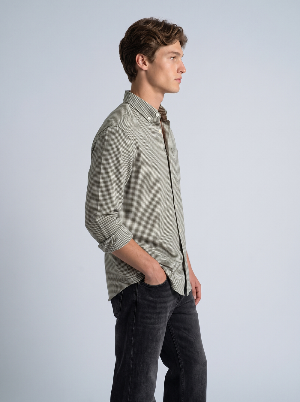 Moss Check Shirt