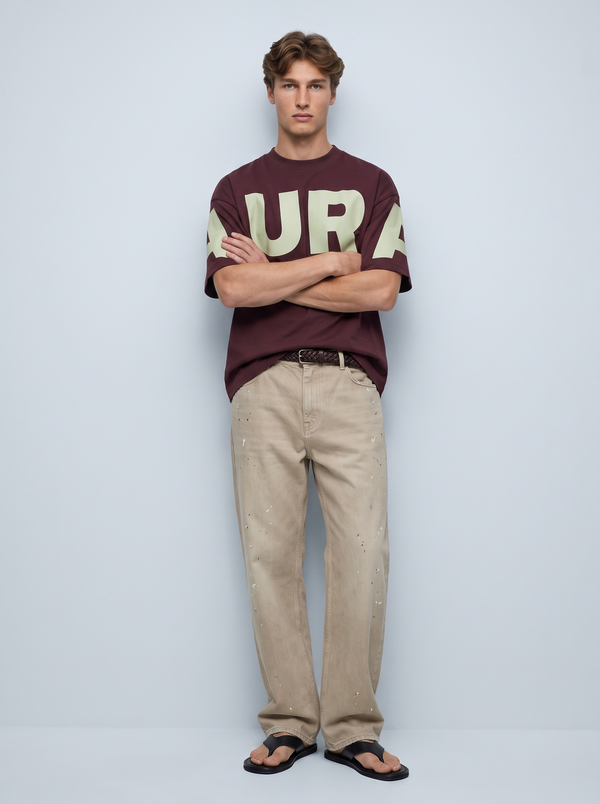 “A-to-A” Maroon Graphic Tee
