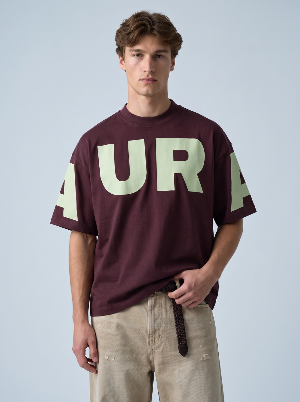 “A-to-A” Maroon Graphic Tee