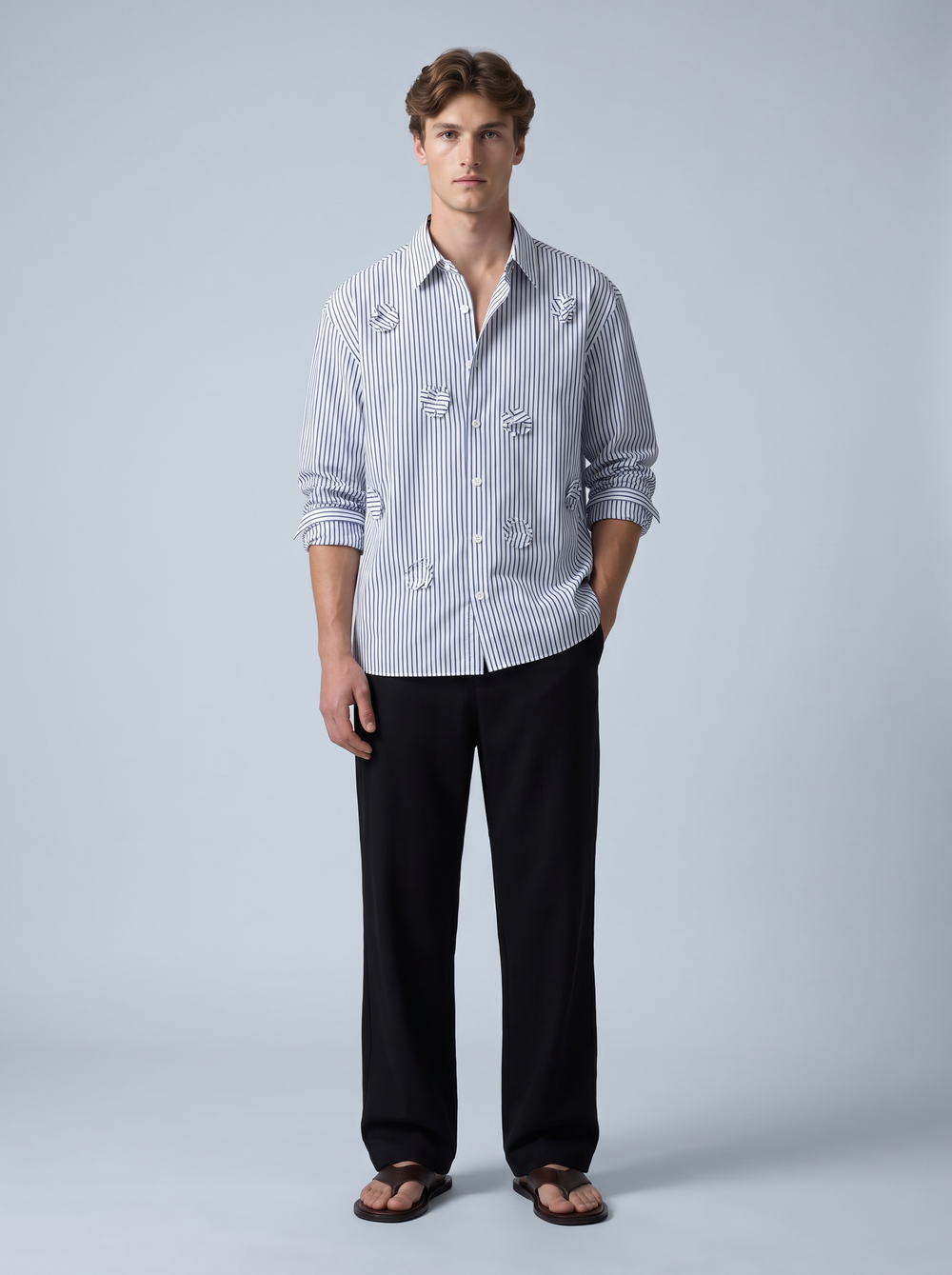 Petal Stripe Shirt
