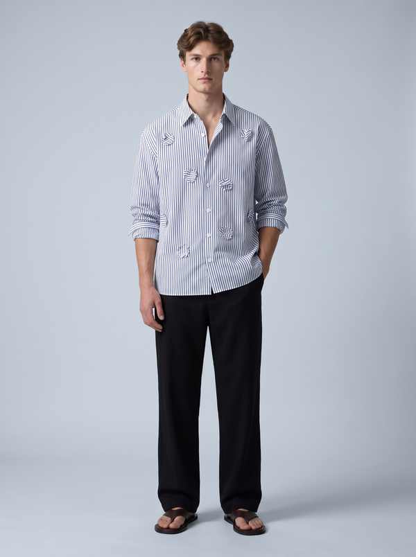 Petal Stripe Shirt