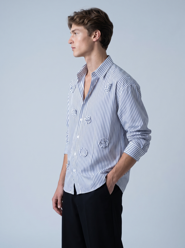 Petal Stripe Shirt