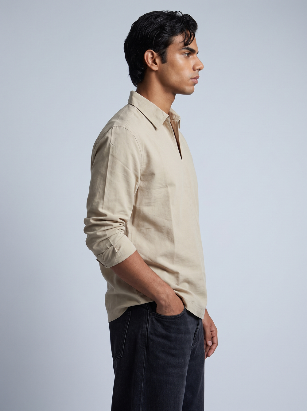 Sand Popover Shirt