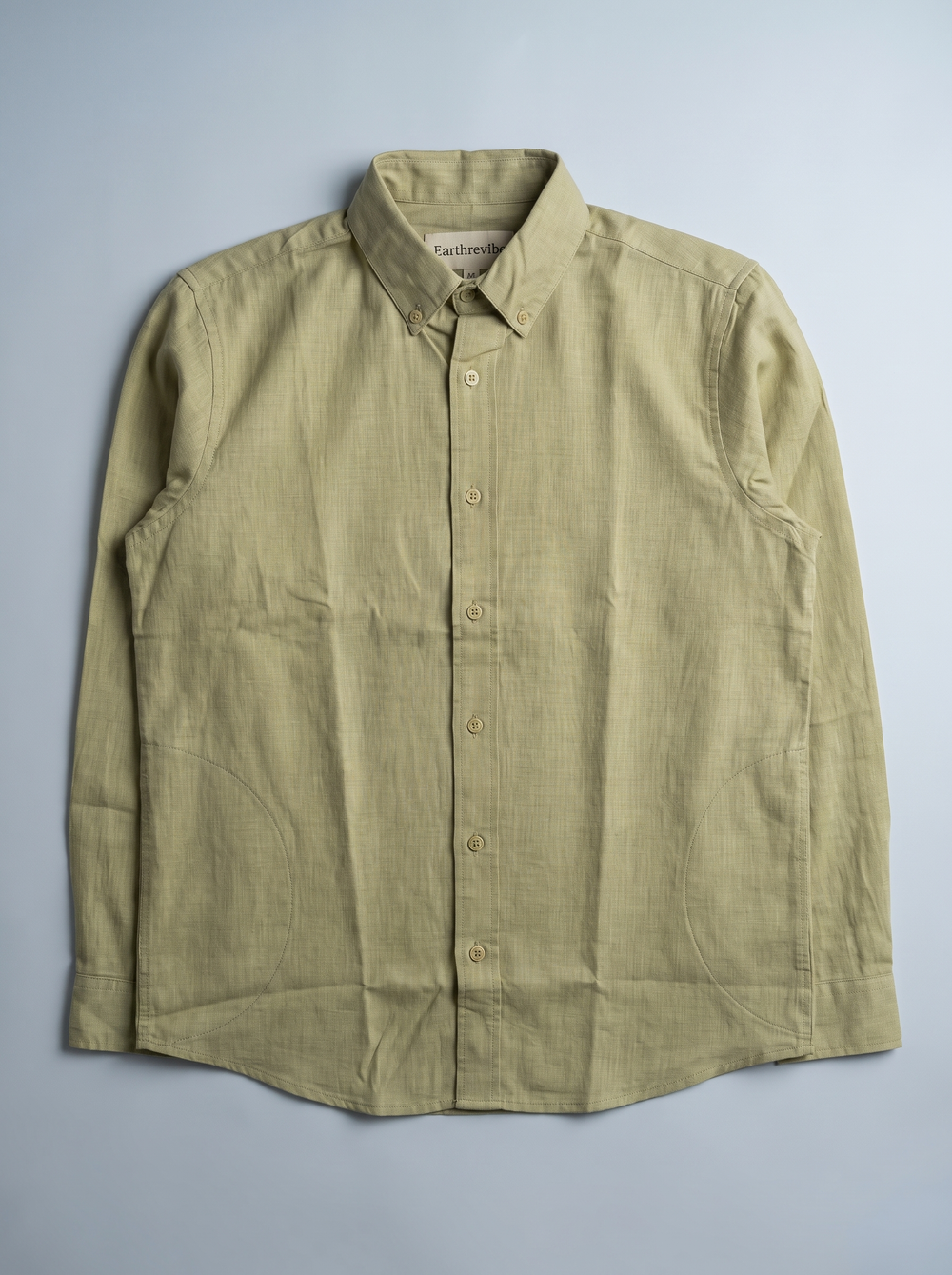 Willow Green Linen Shirt