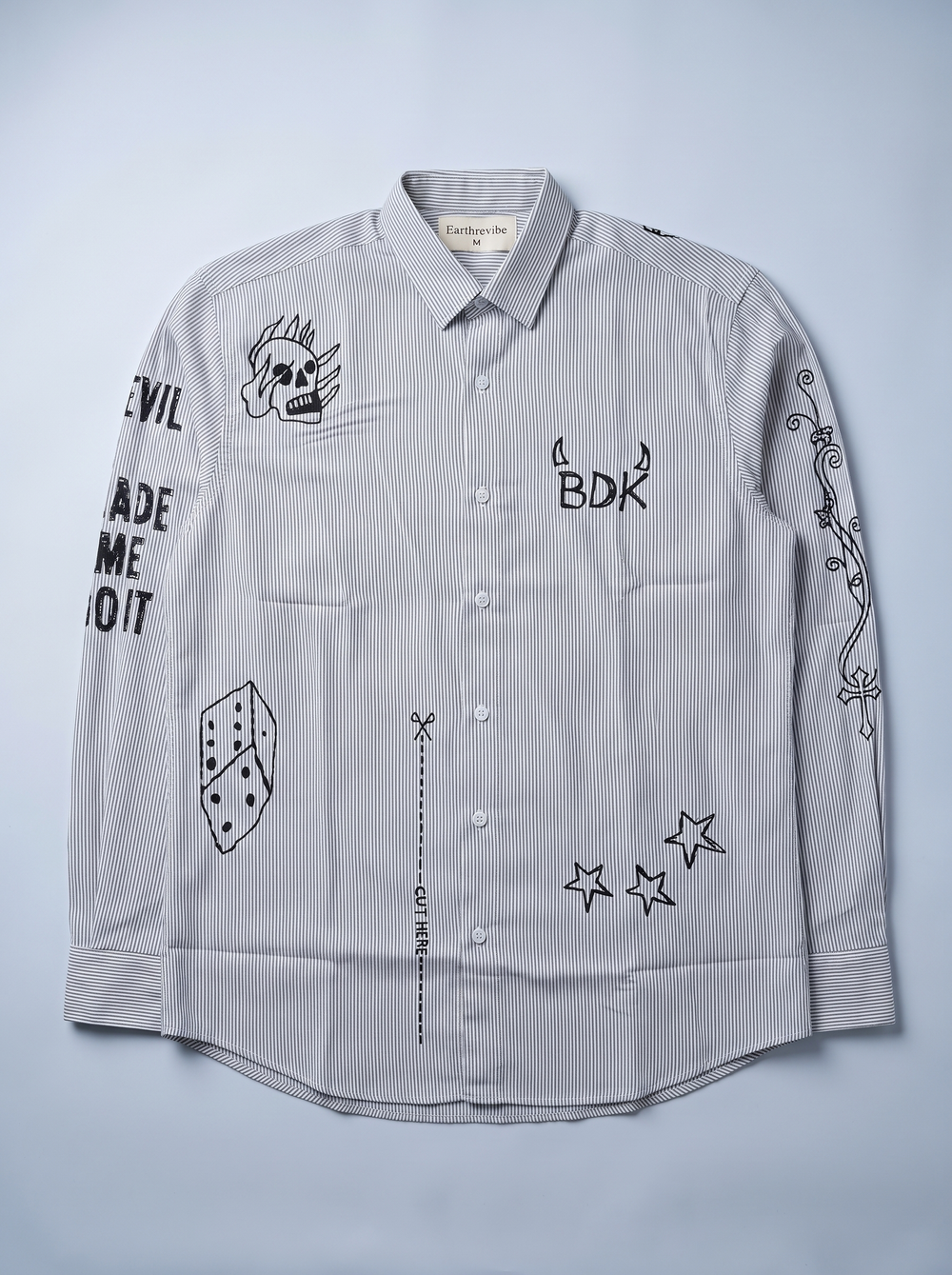 Tattoo Pinstripe Shirt