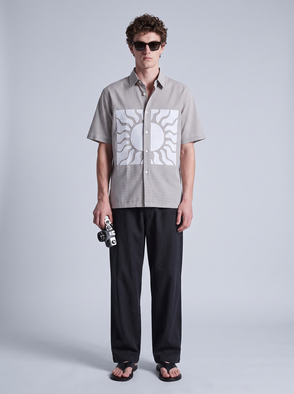 Sunburst Gingham Shirt