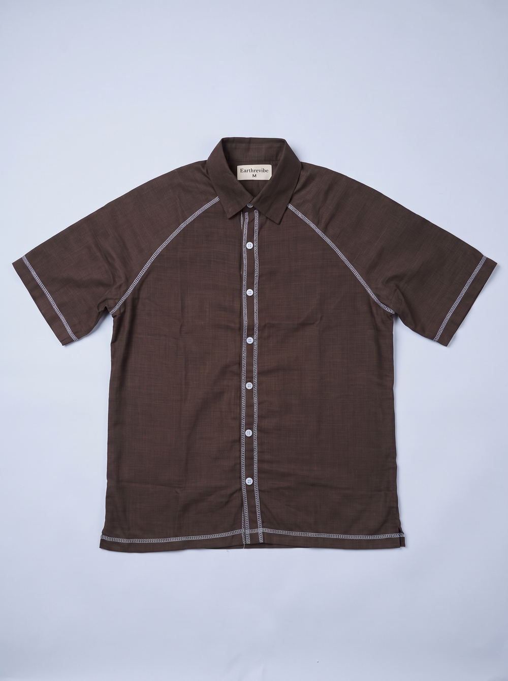 Walnut Ladder Linen Shirt